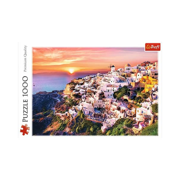 5900511104356 - Puzzle Sonnenuntergang über Santorini 5900511104356 TREFL