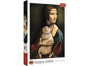 5900511106633 - Puzzle - Lady with a cat (1000 pieces) Boden