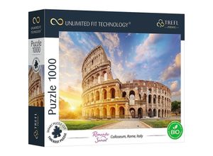 5900511106916 - UFT Puzzle 1000 - Romantic Sunset Sonnendurchflutetes Kolosseum Rom Italien