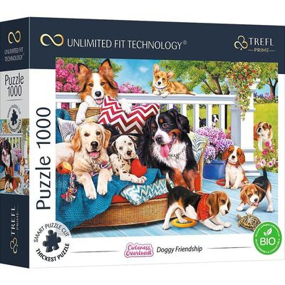 5900511106985 - Puzzle - Unlimited Fit - Doggy Love (1000 pieces) Boden