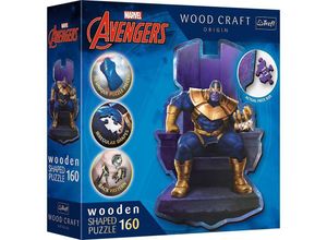 5900511201840 - Marvel Heroes - Holz Puzzle 160 Marvel Avengers - Thanos auf dem Thron