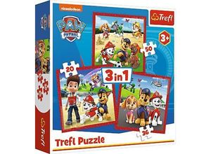 5900511348675 - 3 in 1 Puzzle Paw Patrol