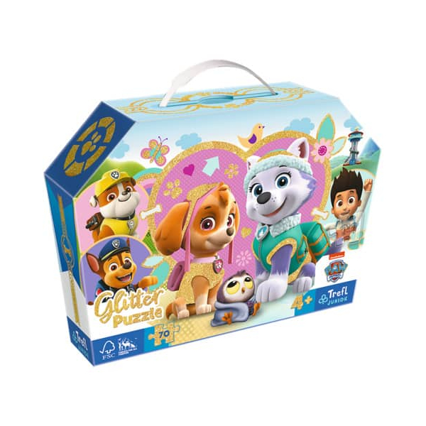 5900511530155 - Puzzle Junior Glitzer Paw Patrol 5900511530155 TREFL