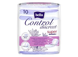 5900516696733 - bella Control Discreet Inkontinenz-Einlagen Super 10 Stück