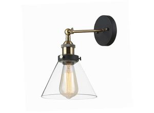 5900644310709 - Getan Industrielle 1-flammige Retro-Kuppel-Wandlampe E27