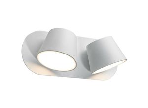 5900644313007 - Kuola - Moderne LED-Wandleuchte Weiß Warmweiß 3000K 440lm IP44 - Italux