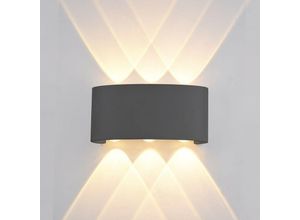 5900644315186 - Ortelo Moderne Outdoor Up Down Wandleuchte led - Italux