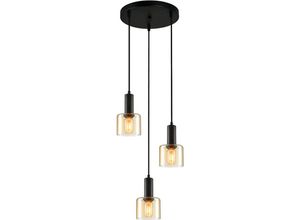 5900644318552 - Santia Moderne 3-flammige Cluster-Pendel-Deckenleuchte E27 - Italux