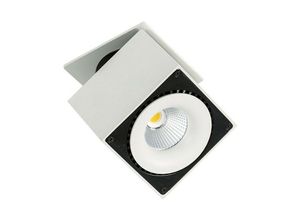 5900644326137 - Sevilla Square Recessed 4000K - Moderne technische LED-Deckeneinbau weiß schwarz kühlweiß 4000K 2350lm - Italux