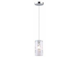 5900644343783 - Sense - Moderne hängende Pendelleuchte Chrome 1 Light mit Matt Shade E27 - Italux