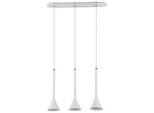 5900644406884 - Anela wh - Moderne hängende Pendelleuchte White 3 Light mit weißer Schatten-LED GU10 - Italux