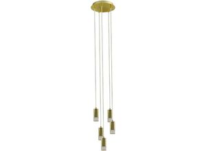 5900644408420 - Mentin Moderne 5-flammige Cluster-Pendel-Deckenleuchte led 3000K - Italux