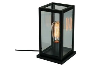 5900644434238 - Laverno - Industrie- und Retro-Tischlampe Schwarz Matt 1 Light E27 - Italux