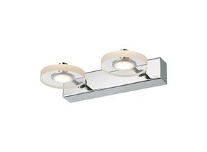 5900644436102 - Harmony - Moderne led Wandleuchte Chrom Warmweiß 3000K 420lm - Italux