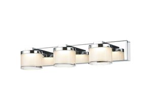 5900644437147 - Lopez - Moderne led Wandleuchte Chrom Warmweiß 3000K 630lm - Italux