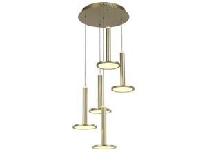 5900644437277 - Oliver - Moderner LED-Anhänger Golden Warmweiß 3000K 3360lm Dimmbar - Italux