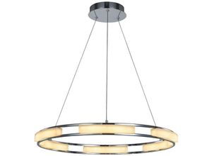 5900644437314 - Theodore - Moderner LED-Anhänger Chrom Warmweiß 3000K 2520lm Dimmbar - Italux