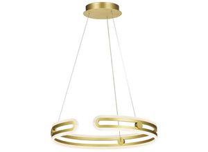 5900644437406 - Kiara - Moderner LED-Anhänger Golden Warmweiß 3000K 4830lm Dimmbar