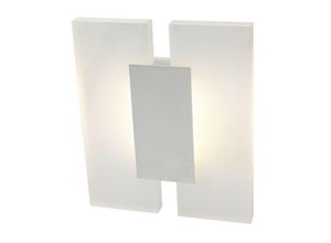 5900644437659 - Jacob - Moderne LED-Wandleuchte Weiß Warmweiß 3000K 420lm - Italux