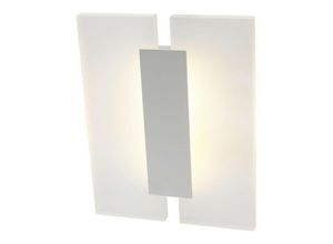 5900644437666 - Jacob - Moderne led Wandleuchte Weiß Warmweiß 3000K 840lm - Italux