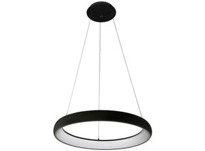 5900644438564 - Alessia - Moderner LED-Anhänger schwarz warmweiß 3000K 2750lm - Italux