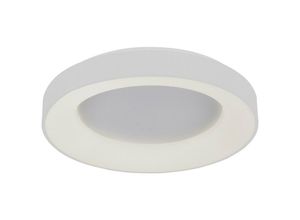 5900644438571 - Giulia - Moderne led Flush Deckenleuchte Weiß Warmweiß 3000K 2200lm - Italux