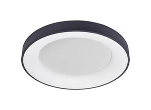 5900644438601 - Italux Lighting - Italux Giulia - Moderne led Flush Deckenleuchte Schwarz Warmweiß 3000K 2750lm