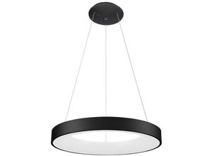 5900644438861 - Giulia - Moderner LED-Anhänger schwarz warmweiß 3000K 2750lm - Italux