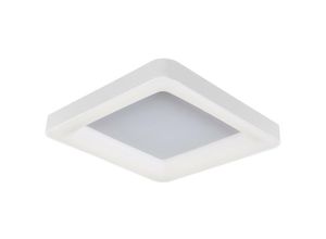 5900644438908 - Giacinto - Moderne led Flush Deckenleuchte Weiß Warmweiß 3000K 2750lm Dimmbar - Italux