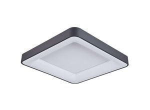 5900644438915 - Giacinto - Moderne led Flush Deckenleuchte Schwarz Warmweiß 3000K 2750lm Dimmbar - Italux