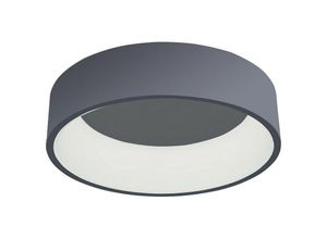 5900644438960 - Chiara - Moderne LED Flush Decke Hellgrau Warmweiß 3000K 1760lm