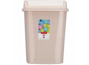 5901110892248 - Curver Dominik 10L kippbarer Abfallbehälter beige