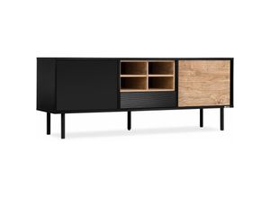 5901260719884 - Konsimo - lofty TV-Schränk Loft-Stil schwarz