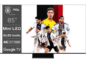 5901292521660 - F (A bis G) QLED Mini LED-Fernseher Fernseher grau (titanium) LED Fernseher Bestseller