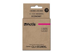 5901443019725 - Actis KC-551M Tinte (Ersatz für Canon CLI-551M Standard 12 ml Magenta (mit Chip)