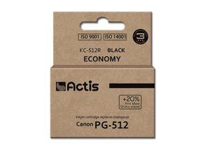 5901443097693 - Actis KC-512R Tinte (Ersatz für Canon PG-512 Standard 15 ml Schwarz)