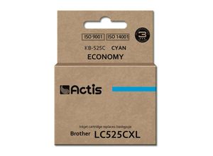 5901443097921 - Actis - KB-525C Tinte (Ersatz für Brother LC-525C Standard 15 ml Cyan)