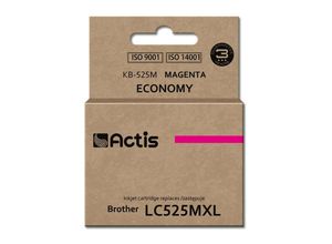 5901443097938 - Actis - KB-525M Tinte (Ersatz für Brother LC-525M Standard 15 ml Magenta)