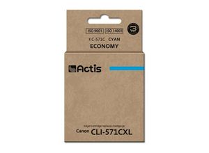 5901443103226 - Actis - KC-571C Tinte (Ersatz für Canon CLI-571C Standard 12 ml Cyan)