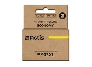 5901443110132 - Actis - KH-903YR Tinte (Ersatz für hp 903XL T6M11AE Standard 12 ml gelb) – Neuer Chip