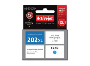 5901443111726 - AE-202CNX Tinte (Ersatz für Epson 202XL H24010 Supreme 12 ml Cyan)