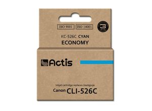 5901452156657 - Actis - KC-526C Tinte (Ersatz für Canon CLI-526C Standard 10 ml Cyan)