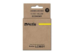 5901452156848 - Actis KB-985Y Tintenpatrone (Ersatz für Brother LC985Y Standard 195 ml gelb)