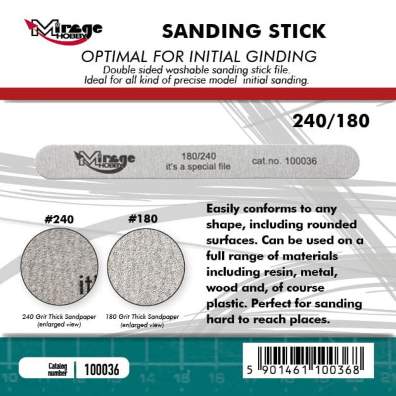 5901461100368 - Sanding Stick Double Grid 180 240