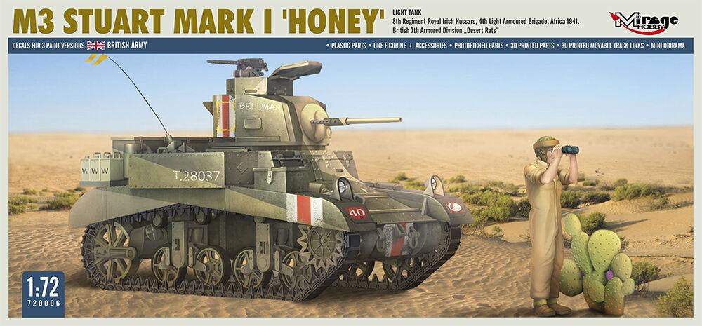 5901461720061 - M3 Stuart Mk I Honey light tank