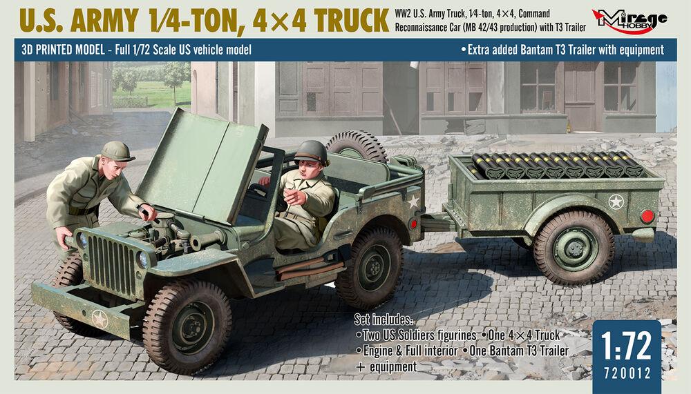 5901461720122 - US Army 1 4-Ton 4x4 Truck