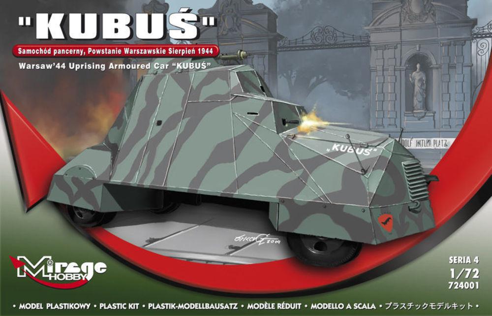 5901461724021 - Mirage Hobby 724001 - KUBUS (Warsaw44 Uprising Armoured Car) in 172