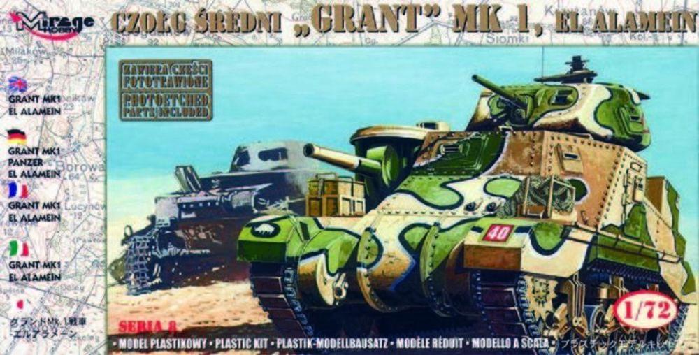 5901461728043 - Mirage Hobby 728004 - Panzer Grant Mk I El Alamein in 172