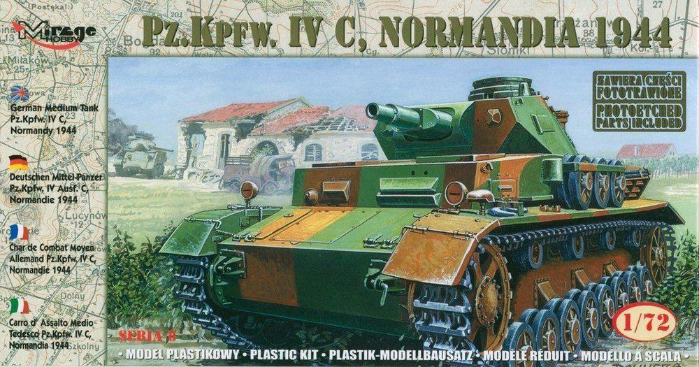 5901461728531 - Mirage Hobby 72853 - PzIV C Normandy 1944 in 172