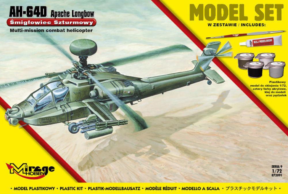 5901463872911 - Mirage Hobby 872091 - AH-64D APACHE Longbow (Model Set) in 172 5901463872911 - Mirage Hobby 872091 - AH-64D APACHE Longbow (Model Set) in 172